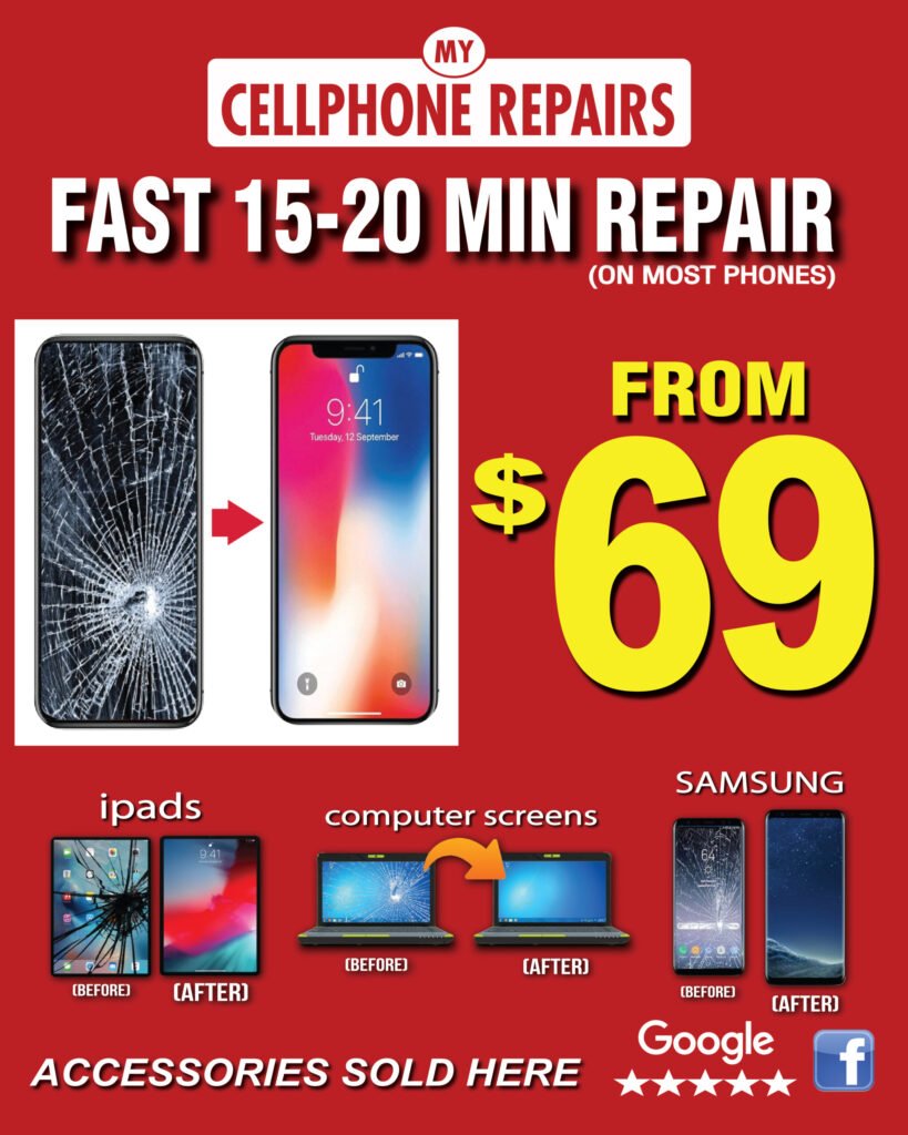 Fast 15-20 minute repairs from $69